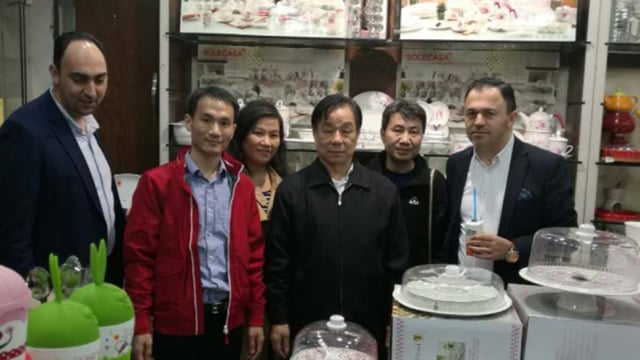 顺祥陶瓷高层赴中东考察调研市场