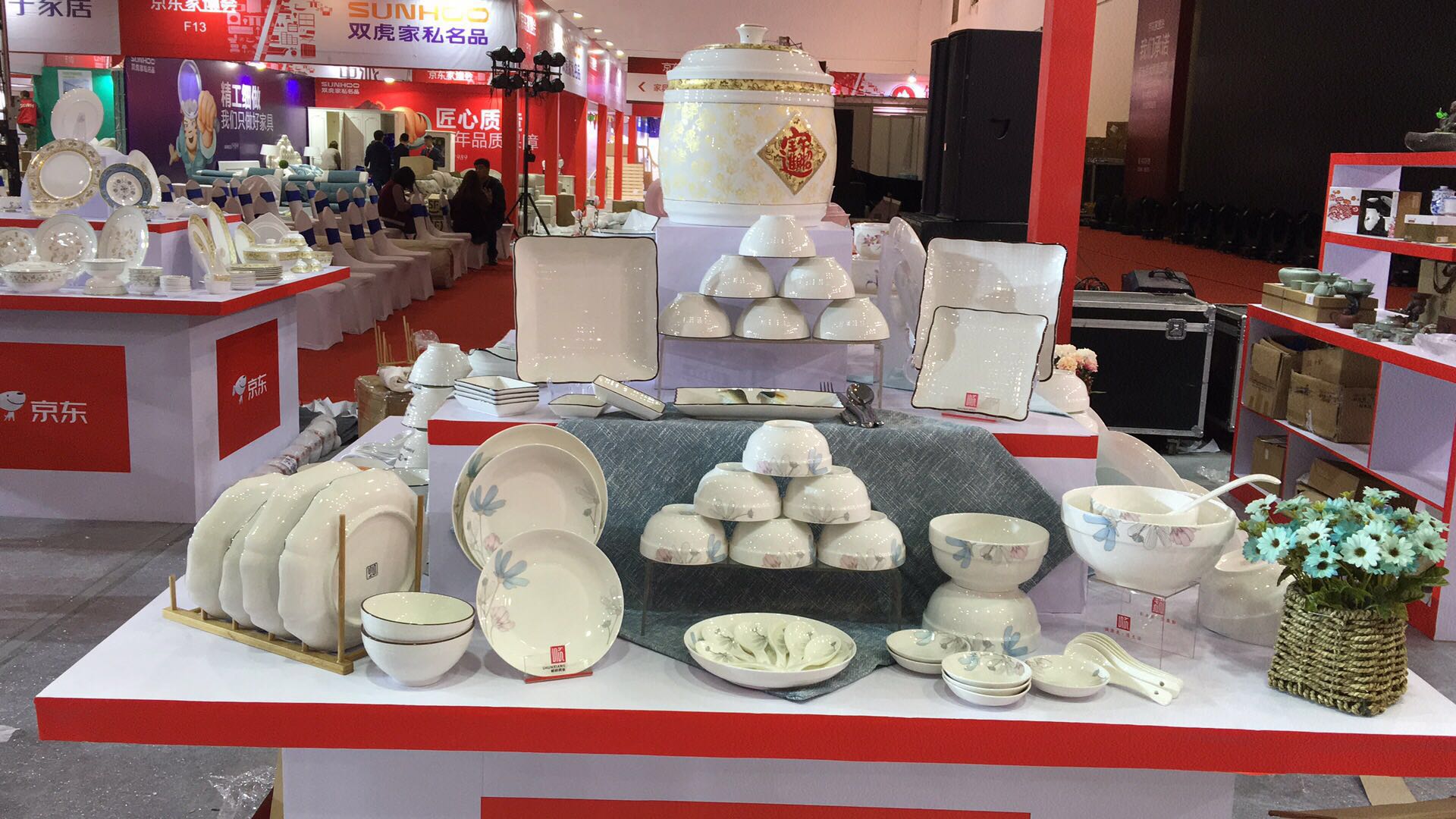 京东家博会，顺祥陶瓷强势来袭